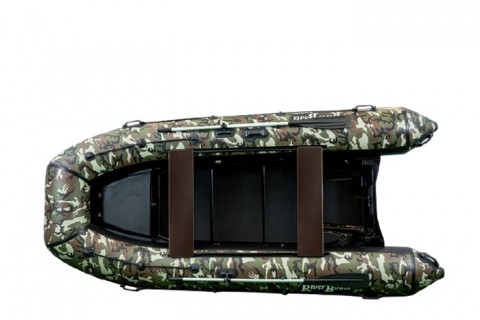 Надувная лодка RIB RiverBoats RB-380 со встроенным рундуком