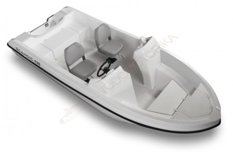 Стеклопластиковая моторная лодка SCANDIC HAVET 430 DС