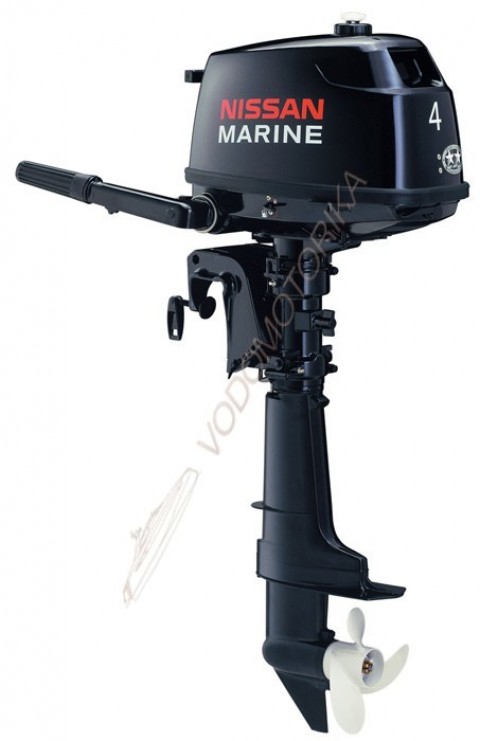 Лодочный мотор NISSAN MARINE NSF 4 CD1 ( ) четырехтактный